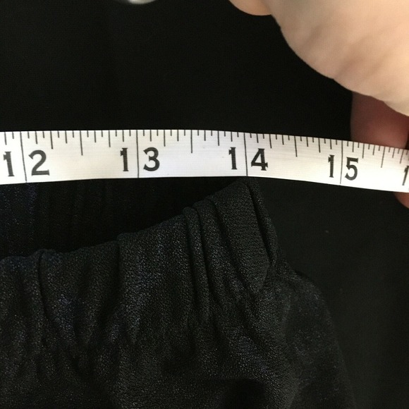 JGs Mad Lab Pants Womens Sz L Dark Purple Art To Wear Fleur De Lis Wide Leg - Picture 8 of 10